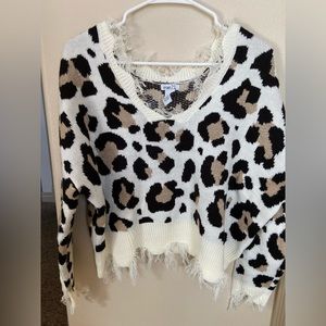 Leopard print Sweater